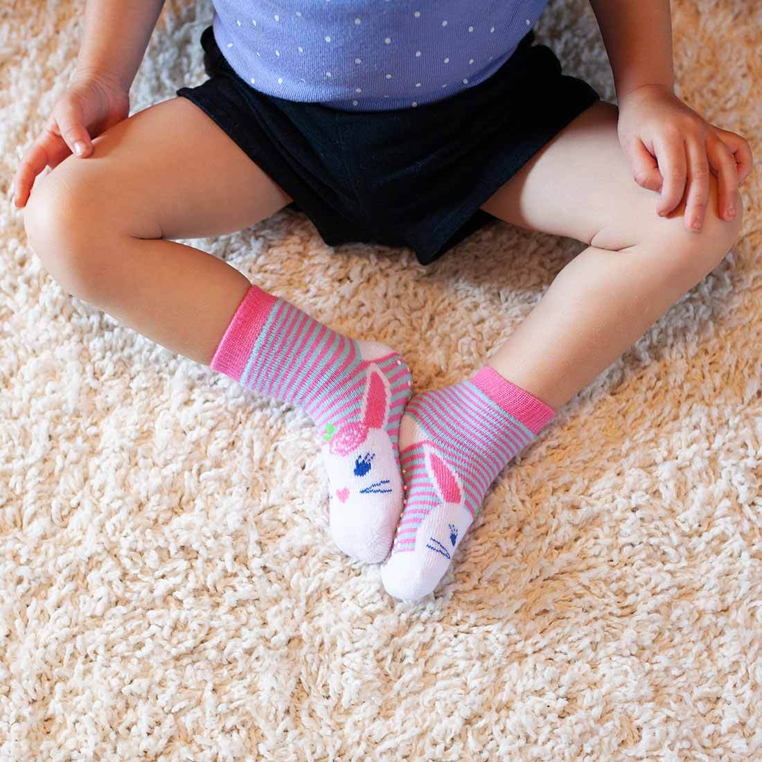 Calzini Antiscivolo Grip+Easy  0-24 mesi -  Pacco da 3pz