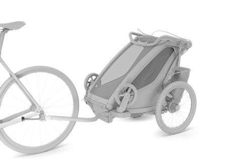 Secondo aggancio per rimochi da bici con sgancio rapido - axle mount ezhitch™ plate