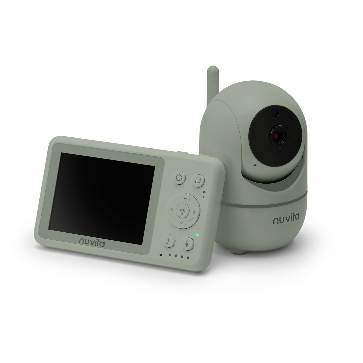 Video Baby Monitor Nuvita Videovoice 3.2 HD (Camera 360° e Doppia Batteria)