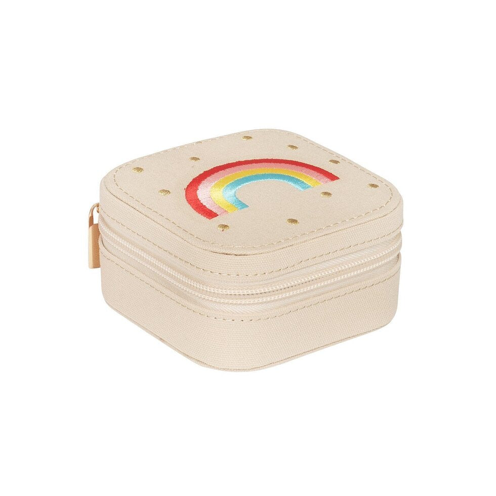 Portagioie vintage arcobaleno