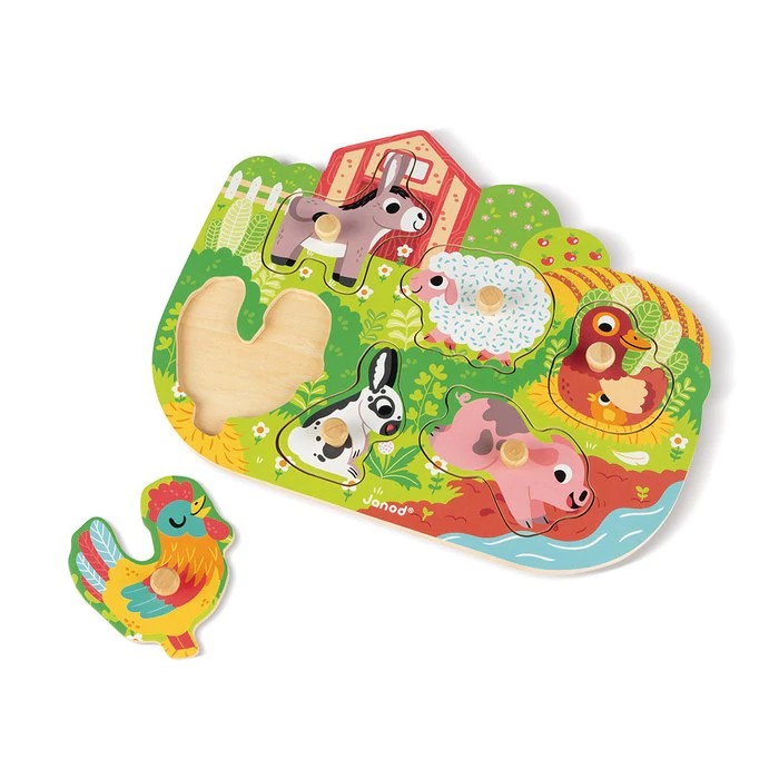 Happy Puzzle La Fattoria - Dai 18 mesi