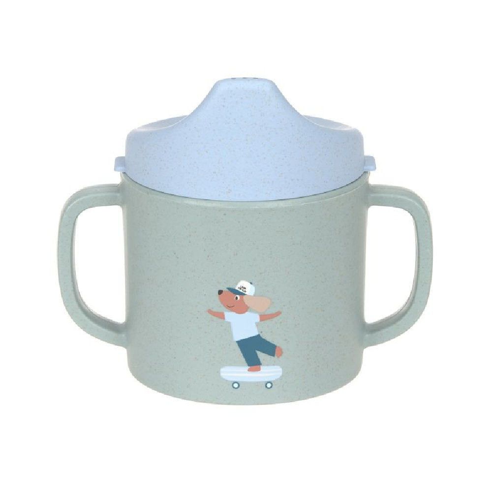 Tazza con beccuccio e manici - In cellulosa
