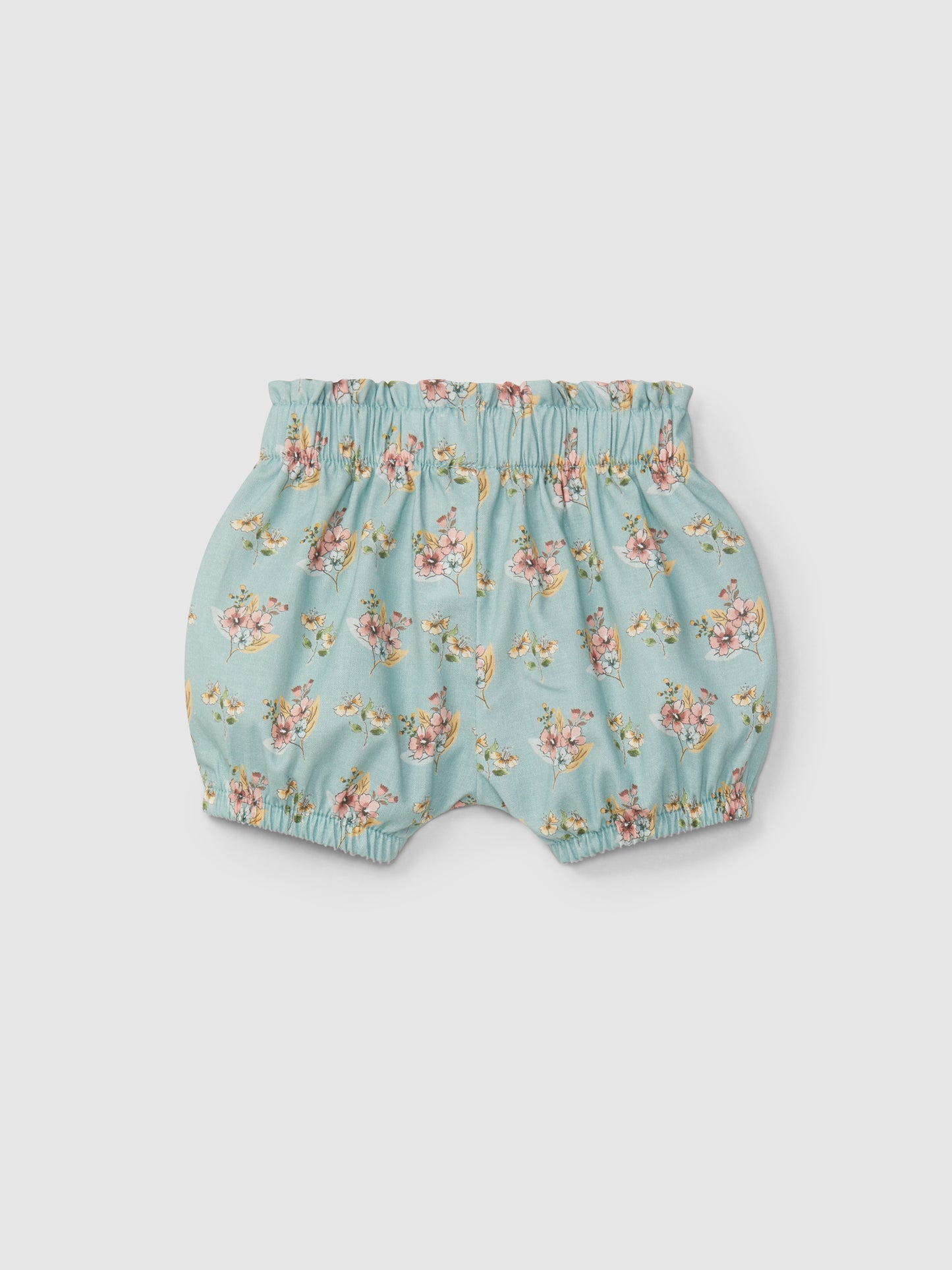 Pantaloncini pull-up con stampa floreale