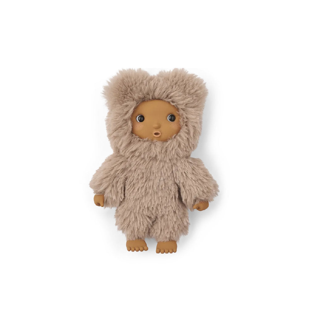 Bambola Mini Peluche in Tessuto Riciclato e Silicone 'Phoebe Bear' Liewood (3+ Anni)
