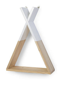 Mensola in legno - 35x12x47 cm