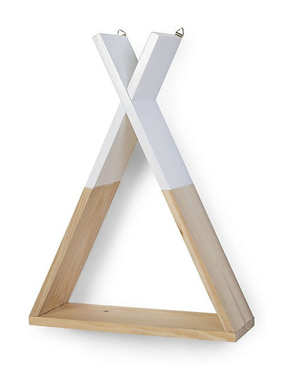 Mensola in legno - 35x12x47 cm
