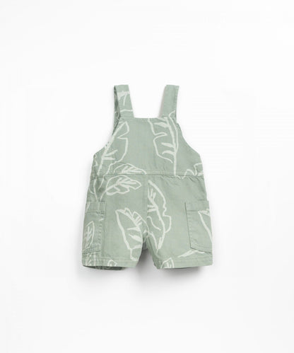 Tuta in twill stampato