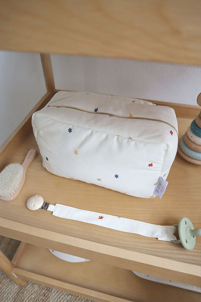 Beauty case impermeabile - 100% Cotone Biologico