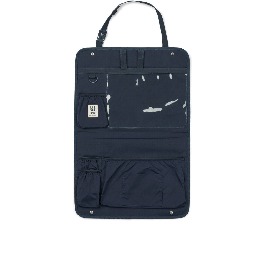 Organizer per sedile auto con Porta-Tablet Thao - Poliestere riciclato