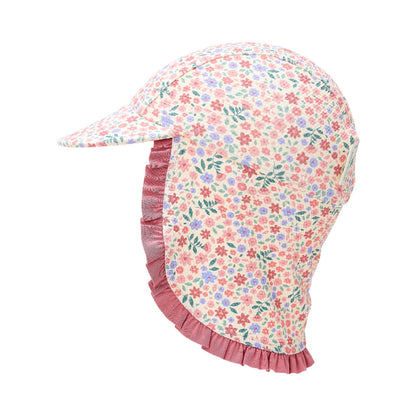 Cappellino Parasole per Bambini con Protezione Collo (Nylon Riciclato)