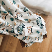 Mussola Neonato in 100% Bamboo Organico - Made in Italy - 90x70cm