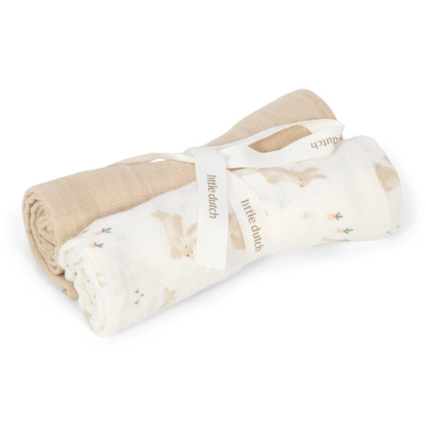 Mussole in cotone 70x70cm - 100% Cotone organico