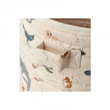 Cesto portaoggetti ally 25x30cm - 100% cotone organico