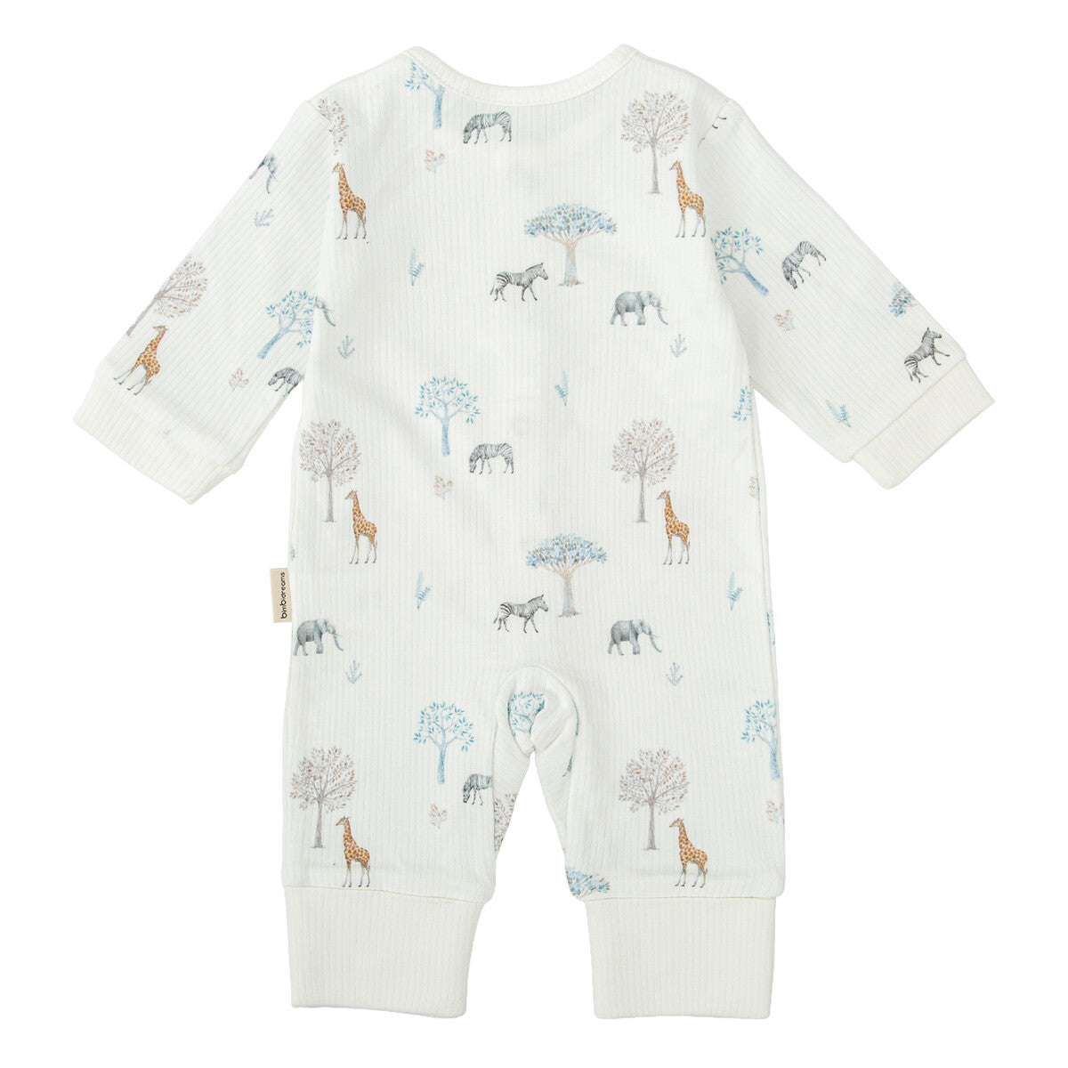 Tutina neonato - 50% Cotone organico e 50% Bamboo - Con apertura frontale