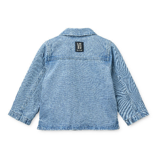 Overshirt in denim con ricami Kinsley - 100% Cotone
