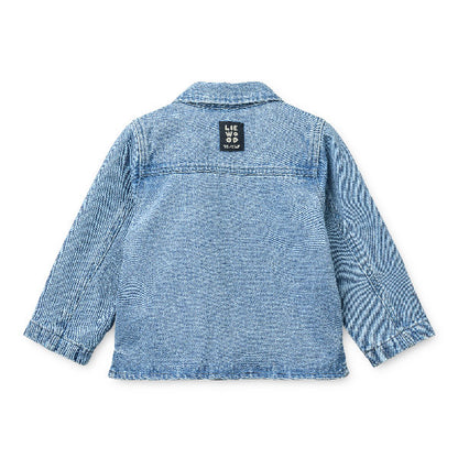 Overshirt in denim con ricami Kinsley - 100% Cotone