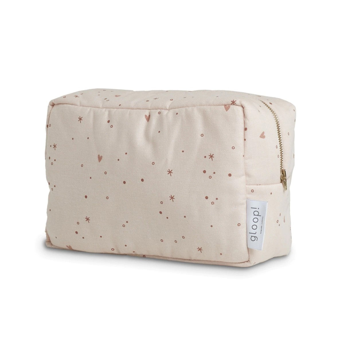 Beauty case impermeabile - 100% Cotone Biologico