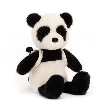 Peluche morbido Panda con zainetto