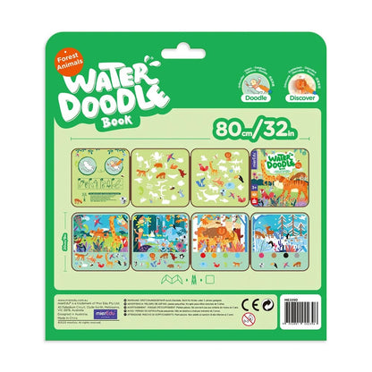 Libro colorabile ad acqua riutilizzabile - con Pennarello
