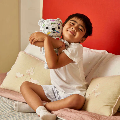 Orsetto con 10 pennarelli - Lava e colora