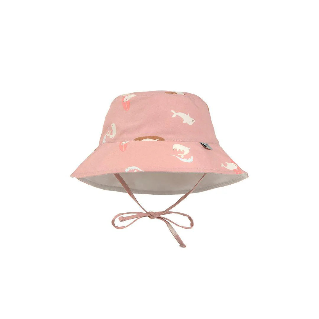Cappello reversibile 50+uv dolphin peach