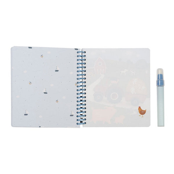 Libro magico da colorare con acqua
