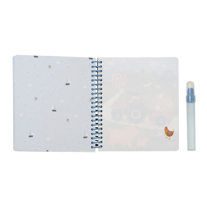 Libro magico da colorare con acqua