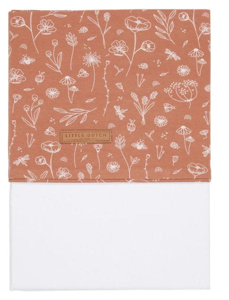 Lenzuolo per lettino 110x140cm - 100% Cotone Biologico