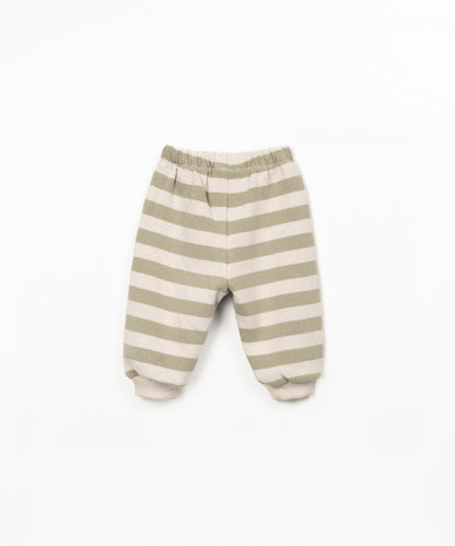 LEGGINGS DI MAGLIA A RIGHE