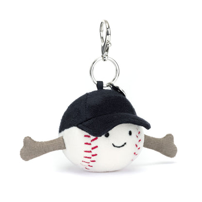 Ciondolo portachiavi peluche palla da baseball