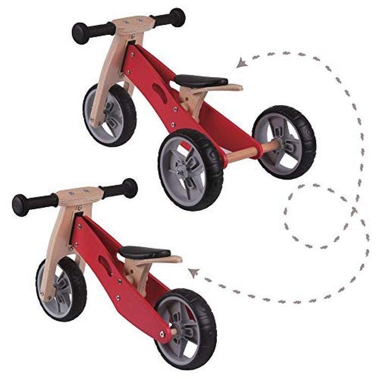 Bici senza pedali cavalcabile 2 in 1