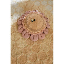 Cuscino da pavimento Daisy Rosa - Collezione Planet Bee - 70cm