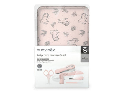 Set manicure - Spazzola, pettine, forbicine, limetta, tronchesino e ditale per gengive