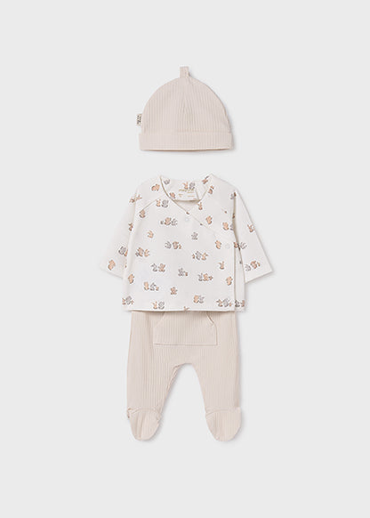 Tutine neonato 2 pezzi con cappellino