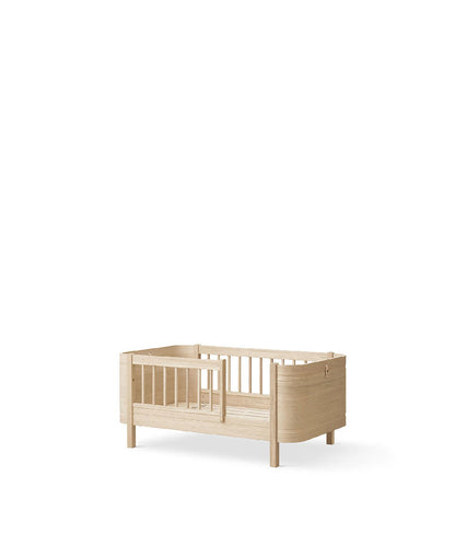 Lettino evolutivo Mini+ con Junior Kit (0-9 anni) - In legno di betulla