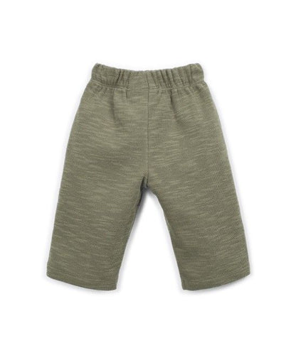 PANTALONI RIB DI MAGLIA FIAMMA