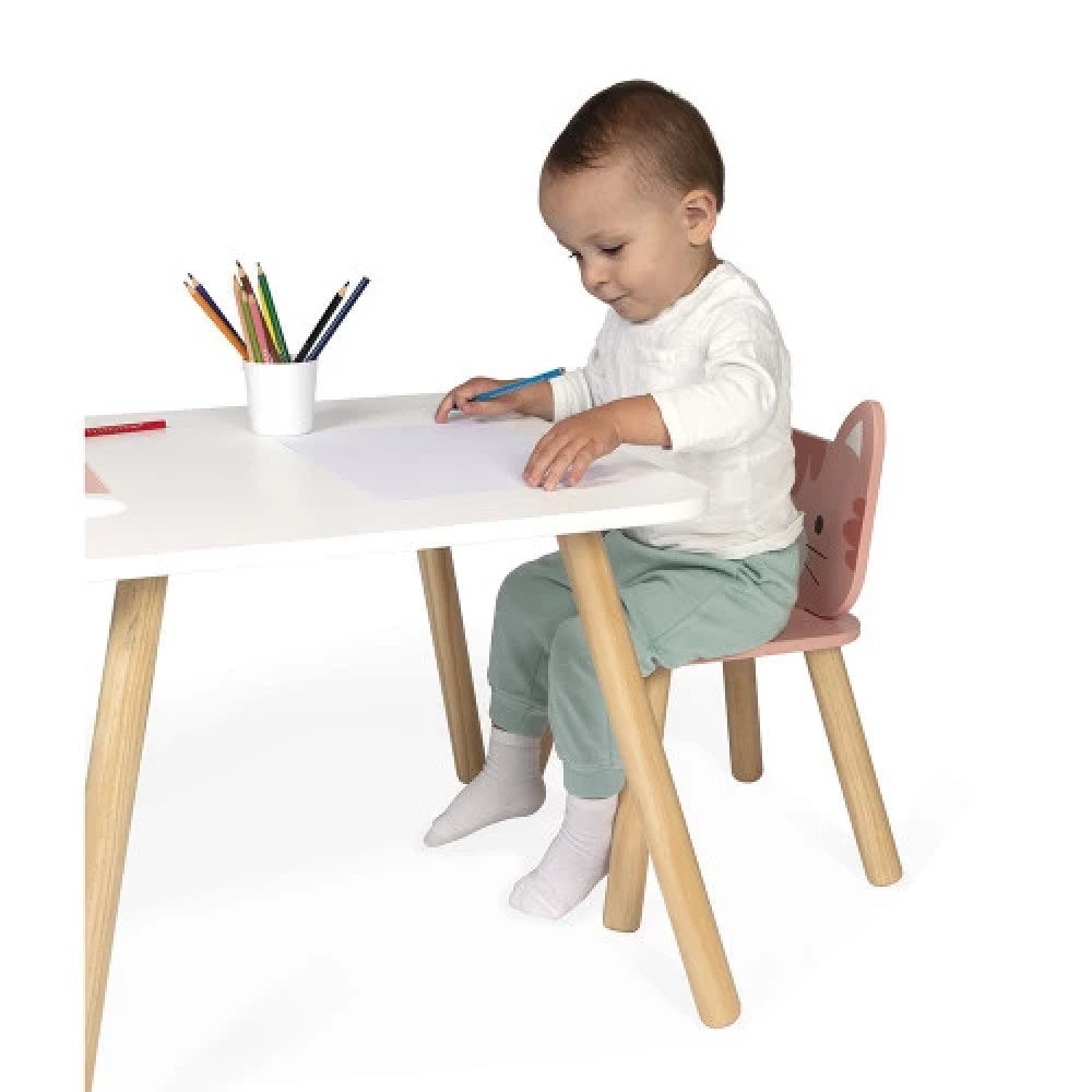 Sedia per Bambini in Legno FSC® (Altezza 47 cm)