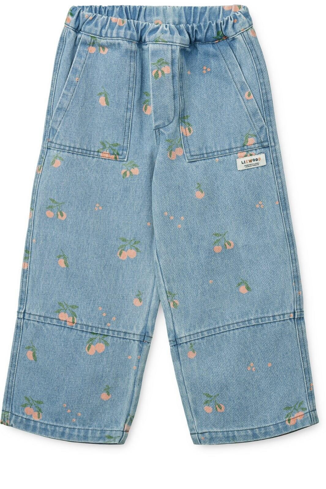 Pantaloni in denim cesar a gamba larga