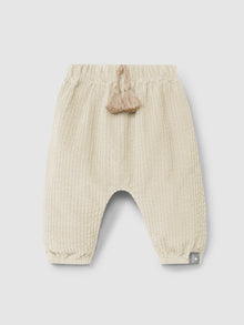 Pantaloni pull-up in velluto a coste - 100% cotone biologico