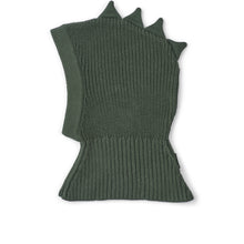 Balaclava Dino in maglia con dettagli dinosauro - 100% Cotone