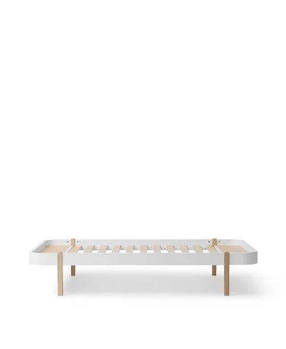 Letto singolo in Legno 'Wood Lounger Bed' (120 x 200 cm)