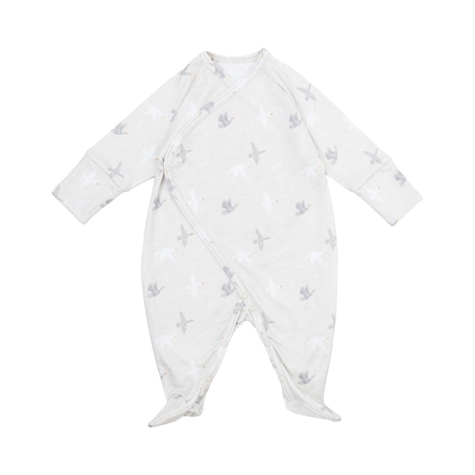 Tutina con apertura frontale - 100% cotone biologico