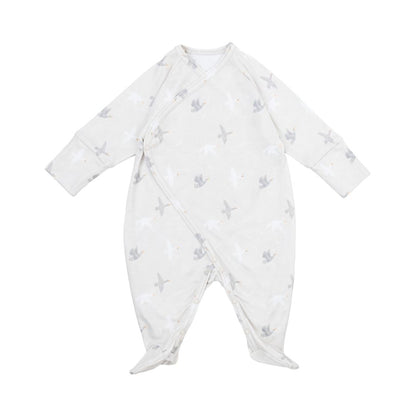 Tutina con apertura frontale - 100% cotone biologico