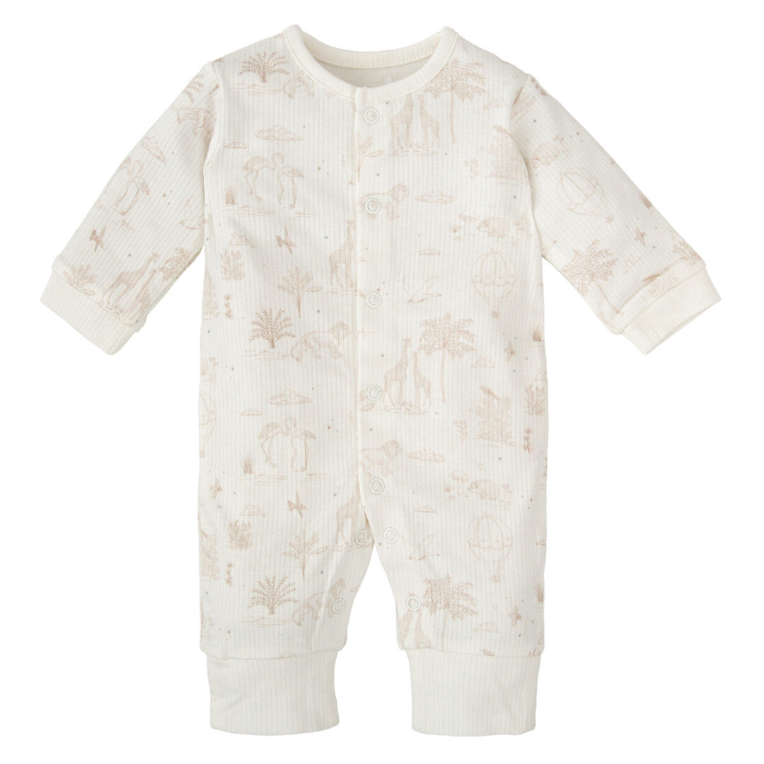 Tutina neonato - 50% Cotone organico e 50% Bamboo - Con apertura frontale