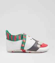 Scarpine Soft Sole Jingle White Poppy