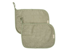 Set 2 asciugamani per asilo -25x35cm - 50% Bamboo e 50% Cotone