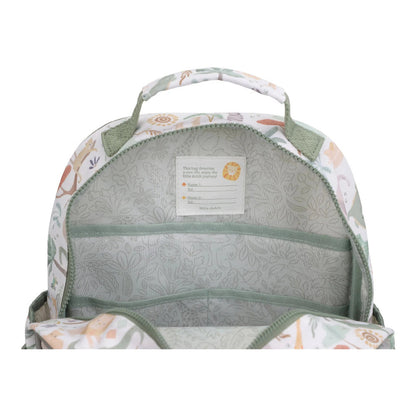 Zainetto per Bambini 'Safari Friends' con Tasche Portaborraccia e Targhetta Nome
