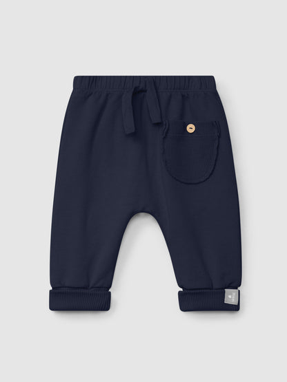 Pantaloni in felpa con tasca - Cotone BIO