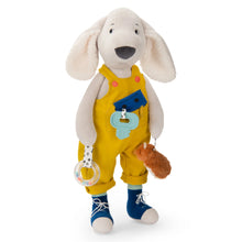 Peluche cane attività