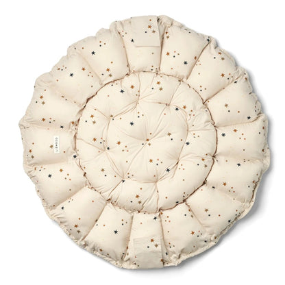 Tappeto gioco morbido Ola 65cm - 100% Cotone organico - Con bordi regolabili